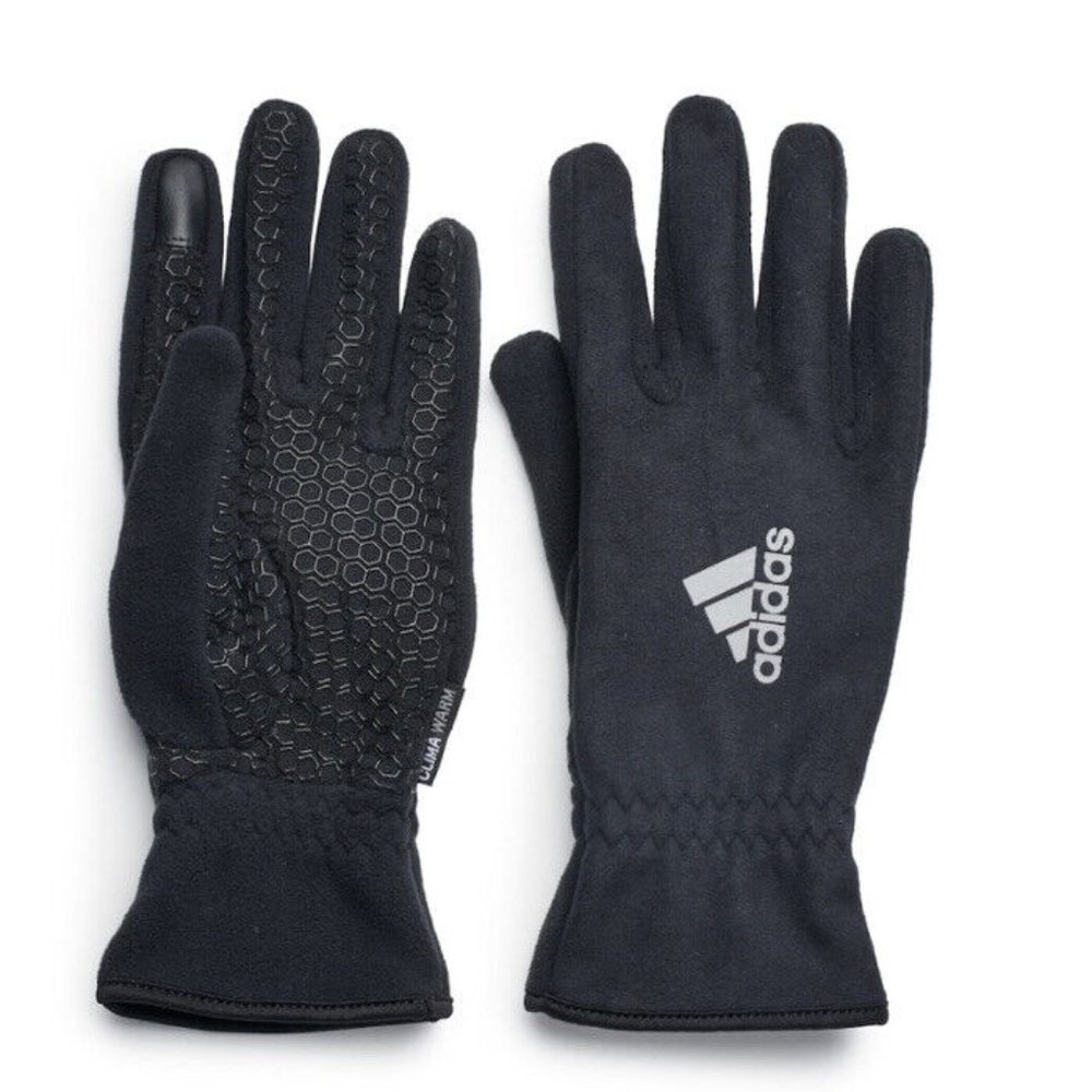 ADIDAS MEN'S CLIMAWARM TOUCHSCREEN FLEECE GLOVES
